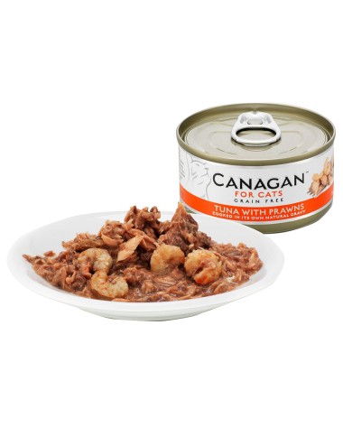 Canagan cat can-Tuna with Prawns 75gr.