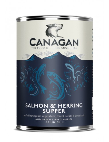Canagan dog can-Salmon & Herring Supper 400gr
