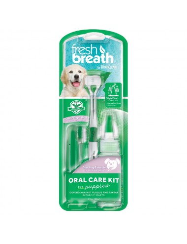 Tropiclean Puppy Oral Care Kit Gel 59ml