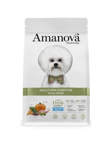 Amanova Adult Mini Digestive -Κουνέλι Divine 2kg