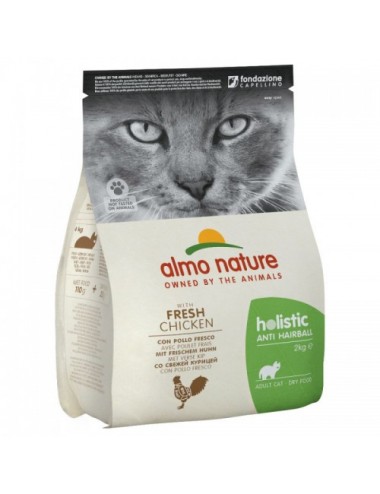 Almo-Holistic, Dry Catfood, Anti-Hairball - Chicken & Rice