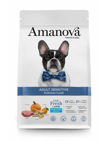 Amanova Adult Sensitive - Νόστιμο Αρνάκι
