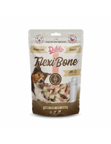 Dafiko Flexi Bone Λιχουδιά Σκύλου σε Σχήμα Κόκκαλου  με Χονδροϊτίνη120gr.