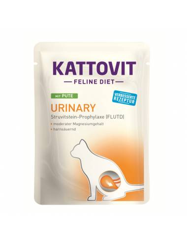 Kattovit Feline Diet  Urinary Pouch  Γαλοπούλα 85g
