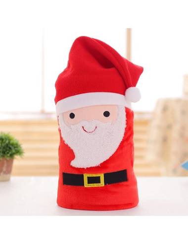 Κουβέρτα Κόκκινη Xmas Santa...