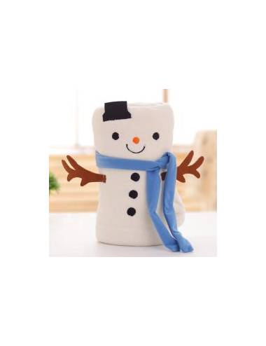 Κουβέρτα Άσπρη Xmas...