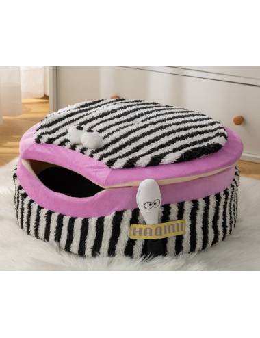 Φωλιά Ασπρόμαυρη Ριγέ 46cm