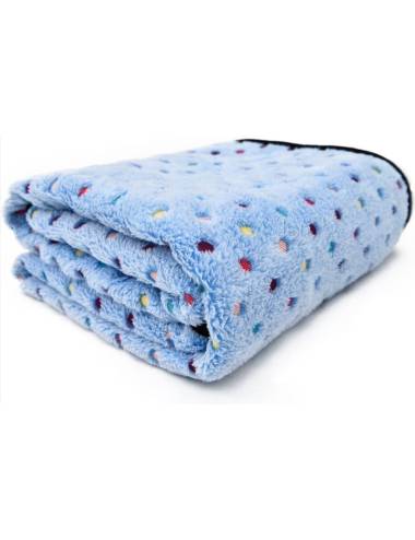 Κουβέρτα Μπλε Πουά