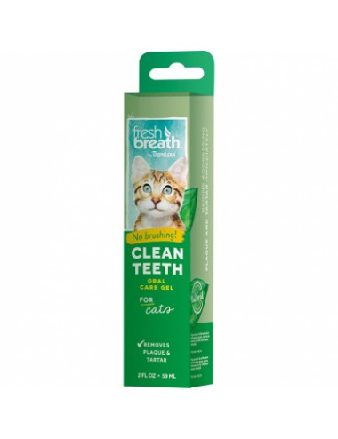 Tropiclean για Γατες Fresh Breath Clean Teeth - Gel Οδοντικου Καθαρισμου 59ml